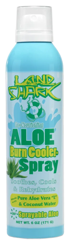 LAND SHARK® Re-Nourishing Aloe Burn Cooler Spray with Aloe Vera "L" 6oz