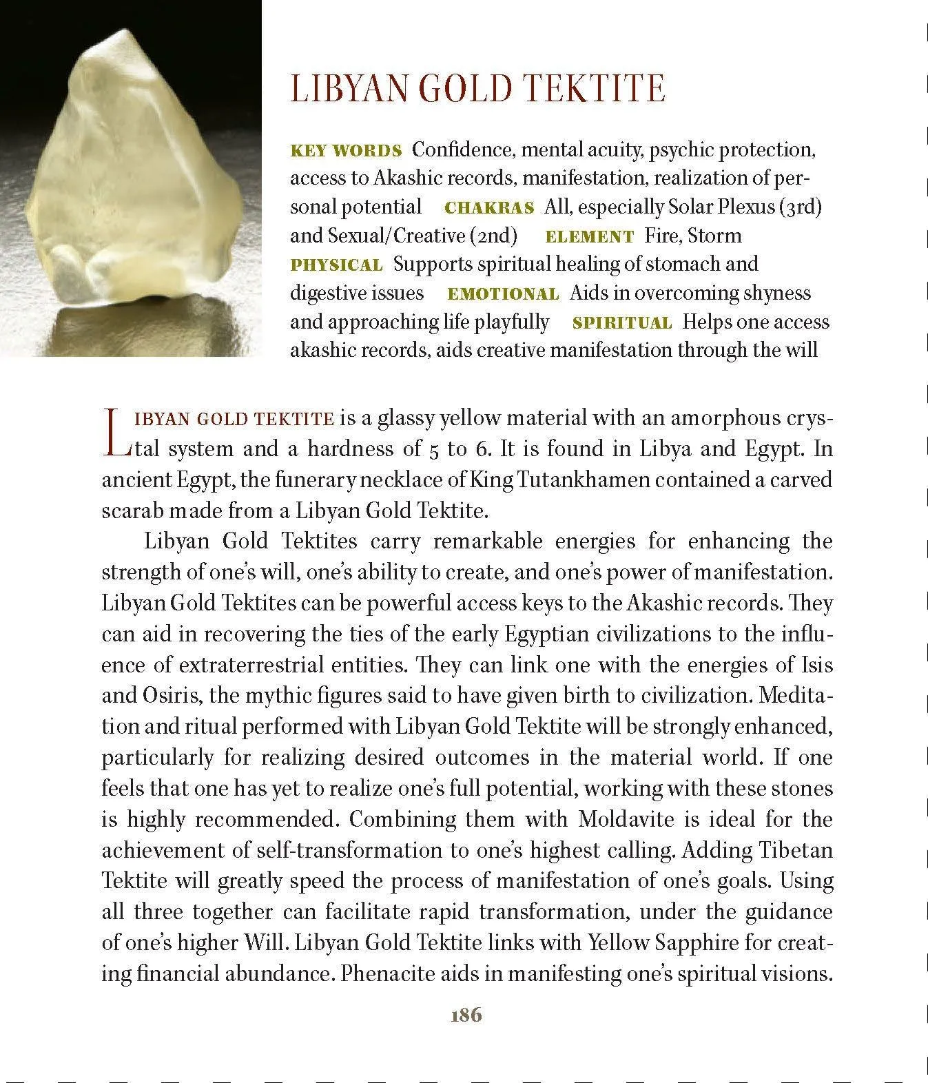 Libyan Desert Glass Pendant Libyan Gold Tektite .925 SS