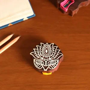 Lotus - Hand Carved Sheesham Wood Block Sharpener