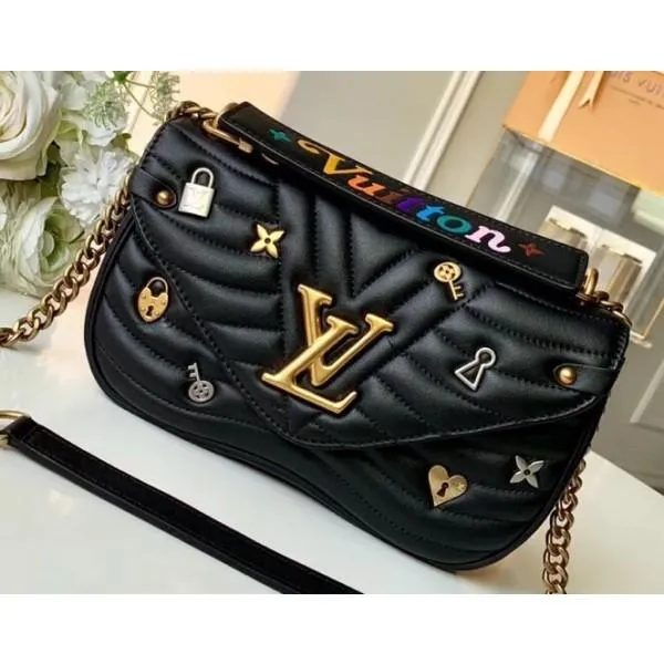 Love Lock New Wave Chain Mm Bag M52913 Black 2019