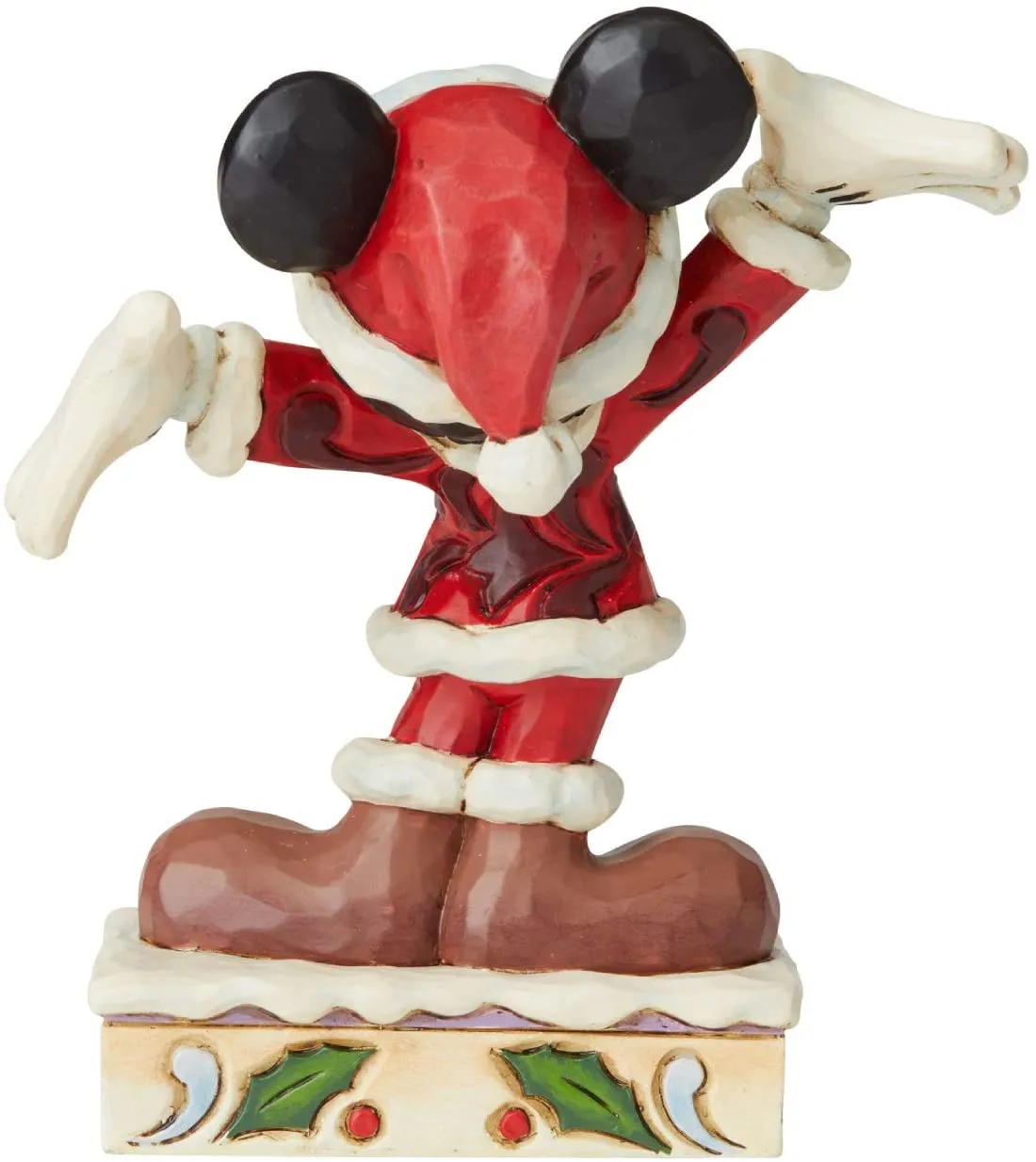 Mickey Christmas - Disney Traditions Tis a Splendid Season Statue by Jim Shore