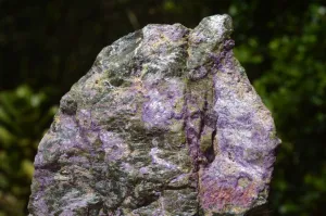 Natural Stichtite With Green Serpentine Specimens x 4 From Barberton, South Africa