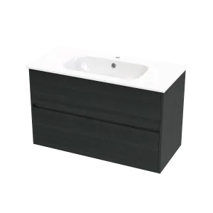 Nera Syrtari 1015 2 Drawer Wall Vanity