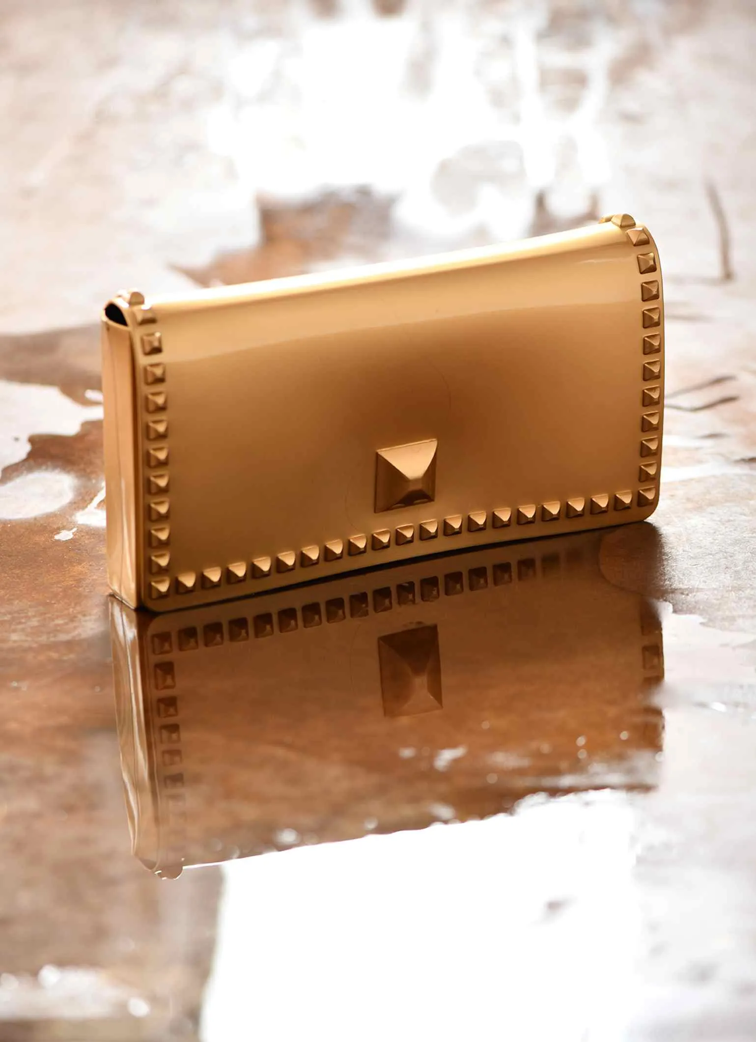 Nora Flap Pochette - Metallic Jelly