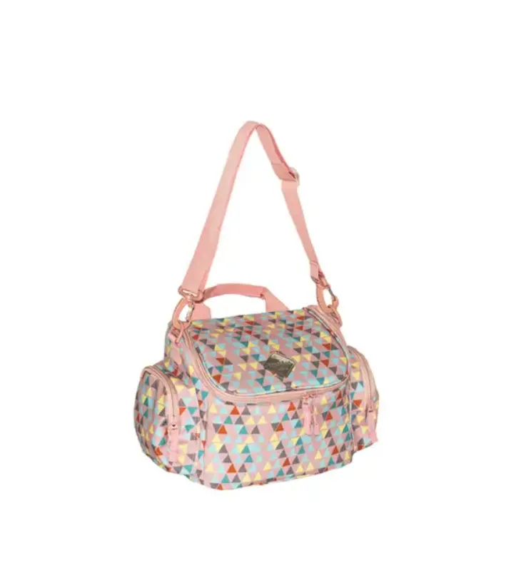 Okiedog Freckles Cooler Bag Triangle Drop Peach