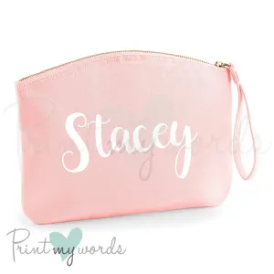 Personalised Make Up Bag - Swirl Style