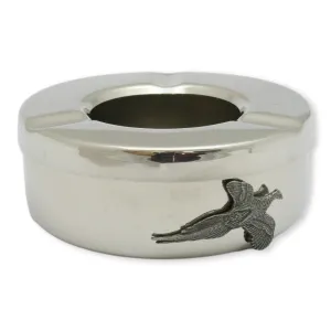 Pheasant Stainless Steel Ashtray