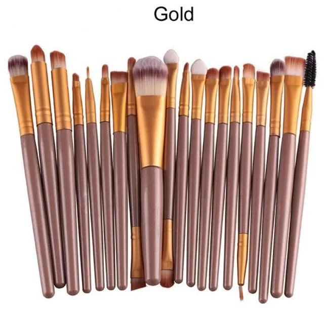 Professional 20 pcs/set Goat Hair Makeup Brush Set