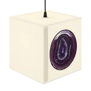 Purple Rock Personalized Lamp