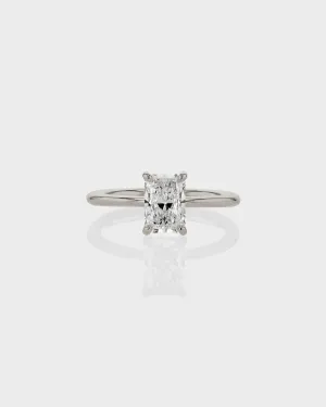 Radiant 0.70ct Engagement Ring