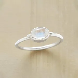 Radiant Moonstone Ring