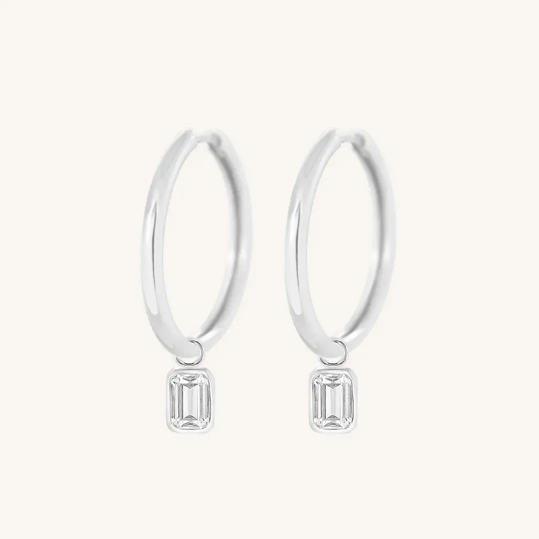 Radiant Plain Hoops