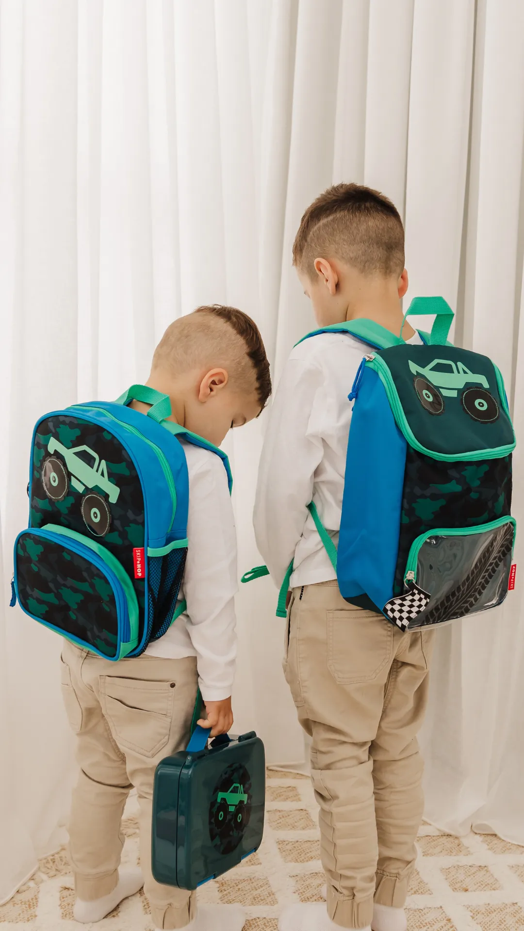 Skip Hop Spark Style Big Kid Backpack - Truck