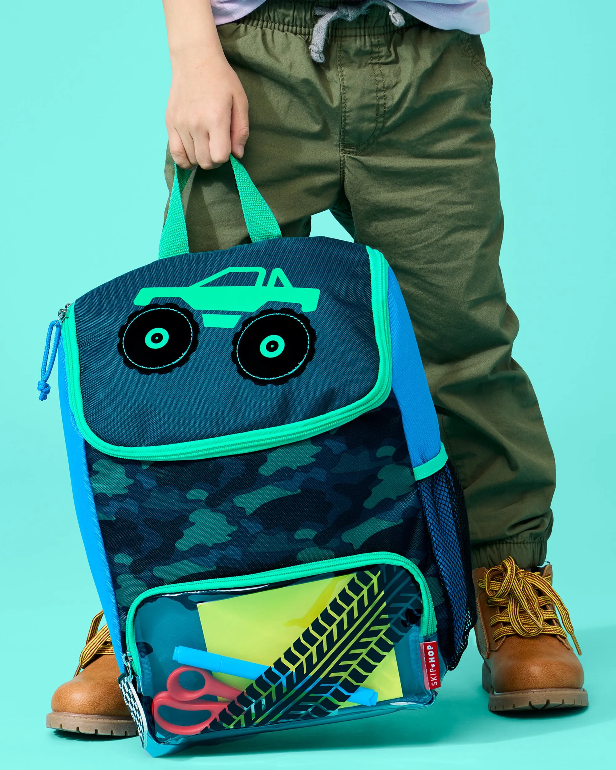 Skip Hop Spark Style Big Kid Backpack - Truck