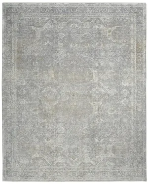 Starry Nights STN03 Silver/Cream Rug