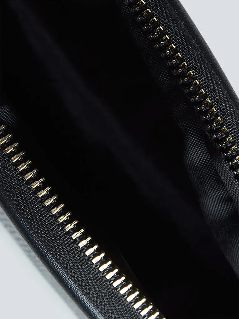 Studiowest Black Textured Pouch