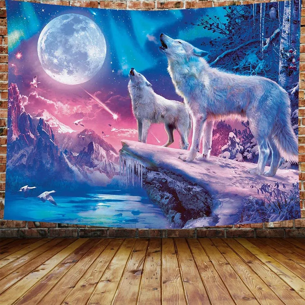 The Blue Wolf Tapestry