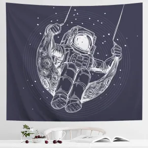 The Moon Swing Tapestry