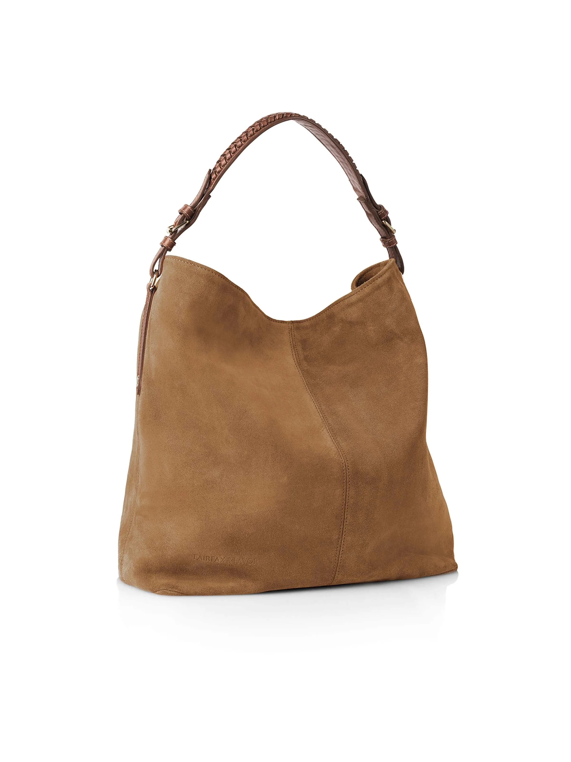 The Tetbury Tote Bag - Tan Suede