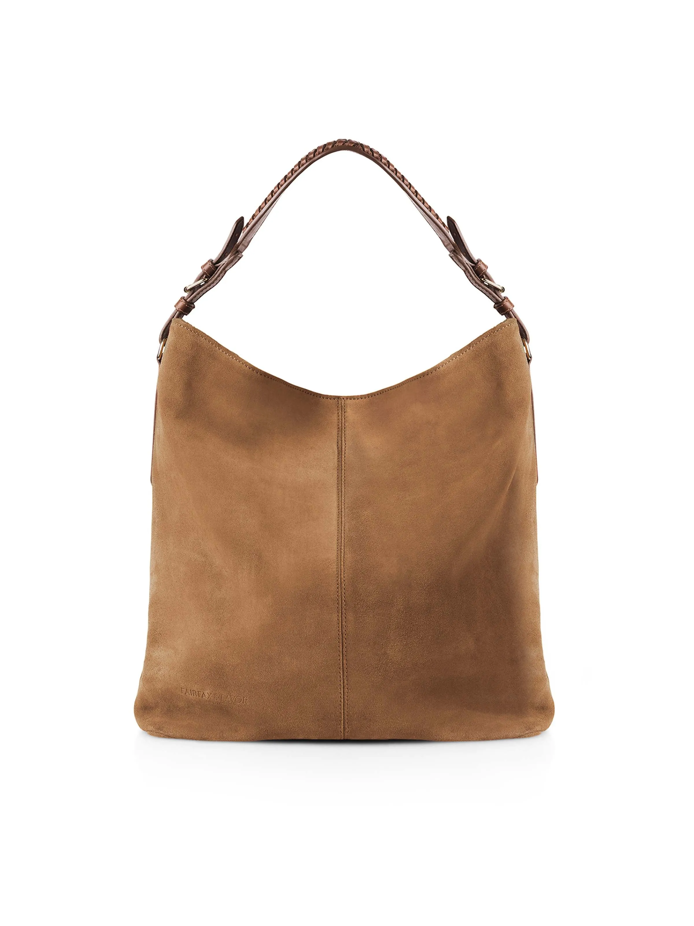 The Tetbury Tote Bag - Tan Suede