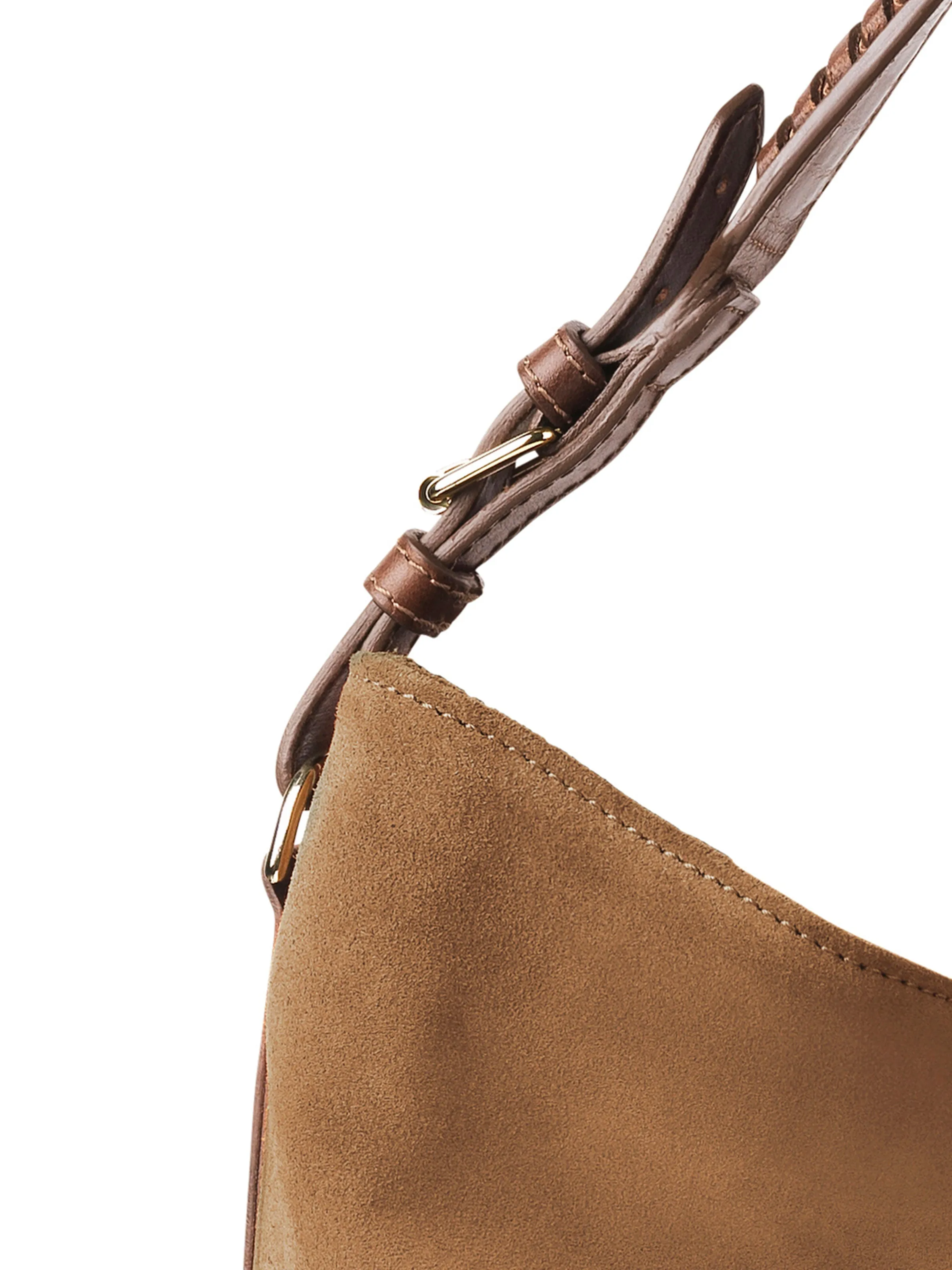 The Tetbury Tote Bag - Tan Suede