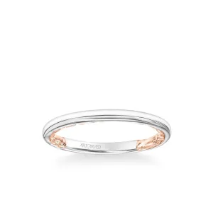 Tia Lyric Collection Classic Polished Wedding Band