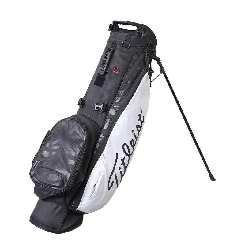 TITLEIST 9" Players 4 Zodiac Limited Edition Stand Bag (Black/White)