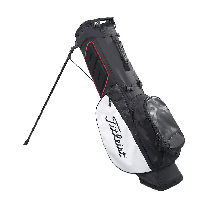 TITLEIST 9" Players 4 Zodiac Limited Edition Stand Bag (Black/White)