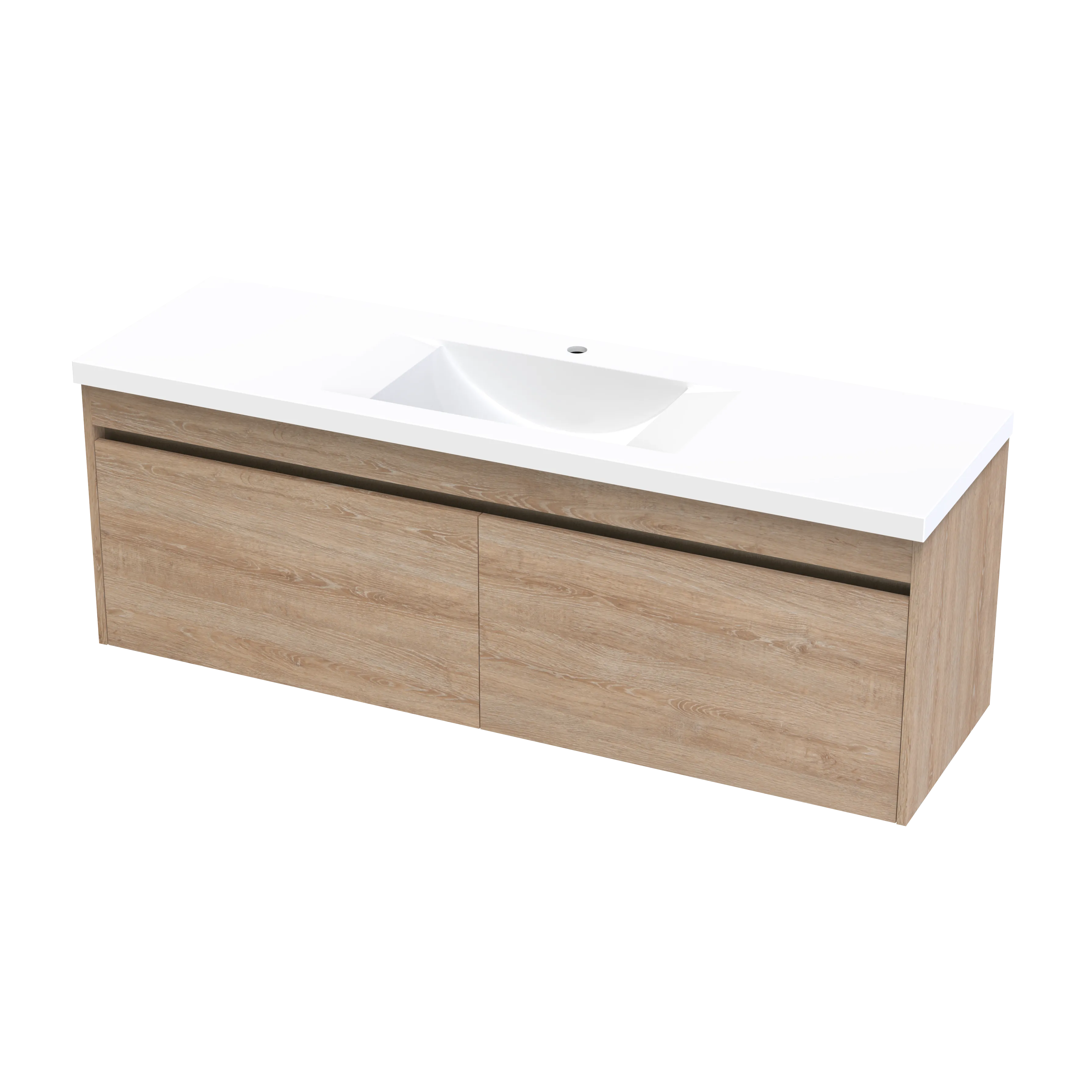 Wave Syrtari 1500 1 Drawer Wall Vanity