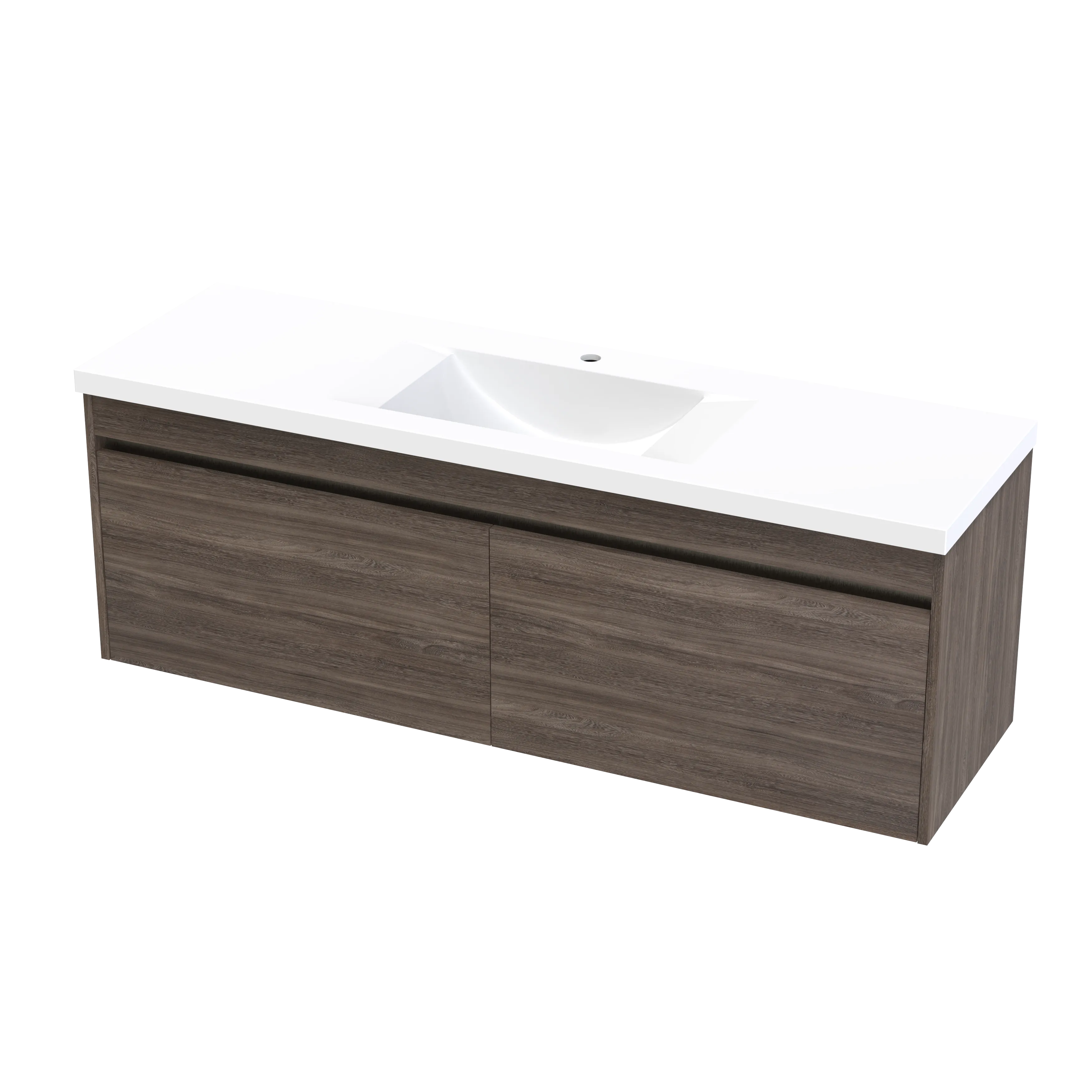 Wave Syrtari 1500 1 Drawer Wall Vanity