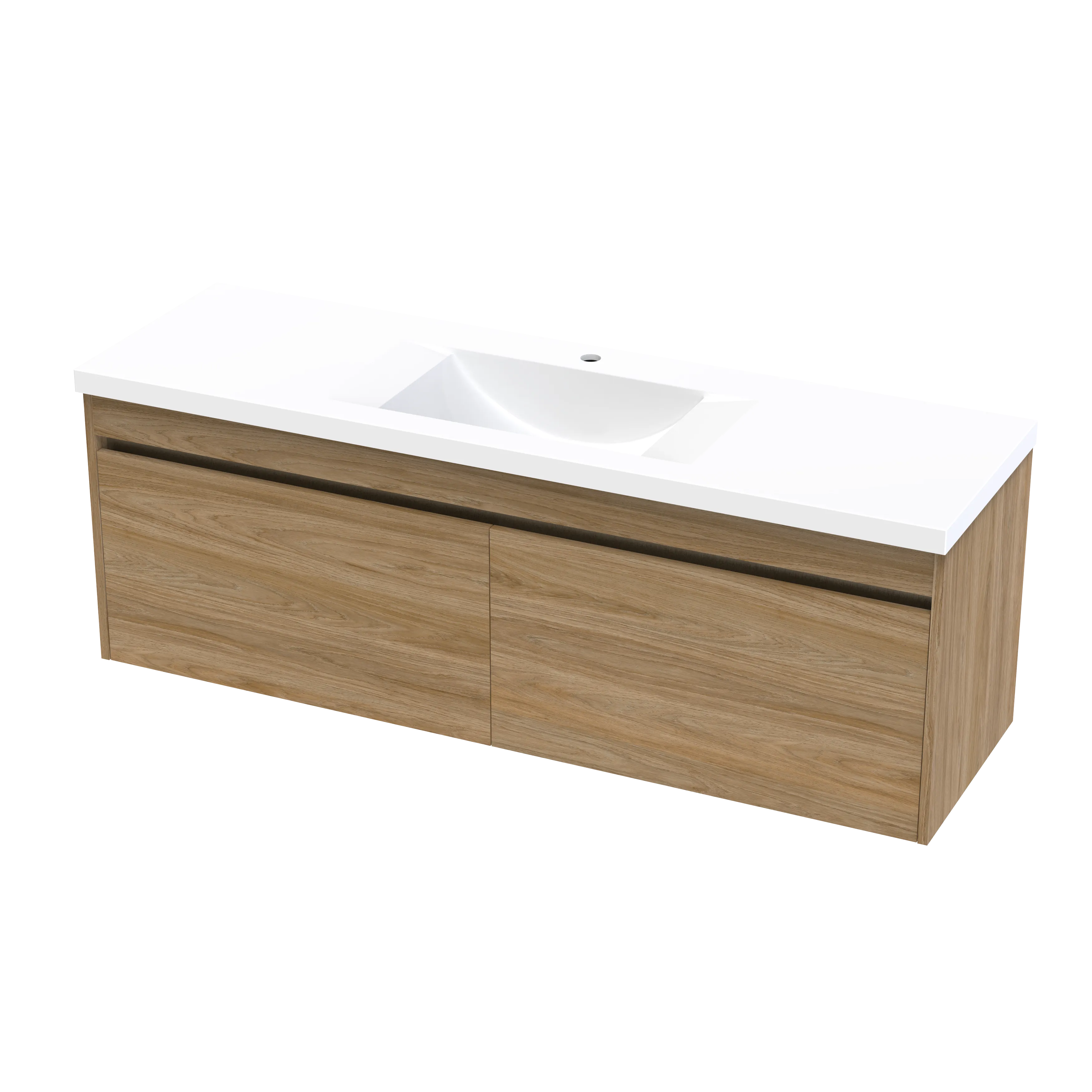 Wave Syrtari 1500 1 Drawer Wall Vanity