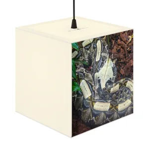 White Black Snake Light Cube Lamp