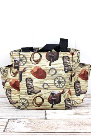 Wild Wild West Organizer Tote