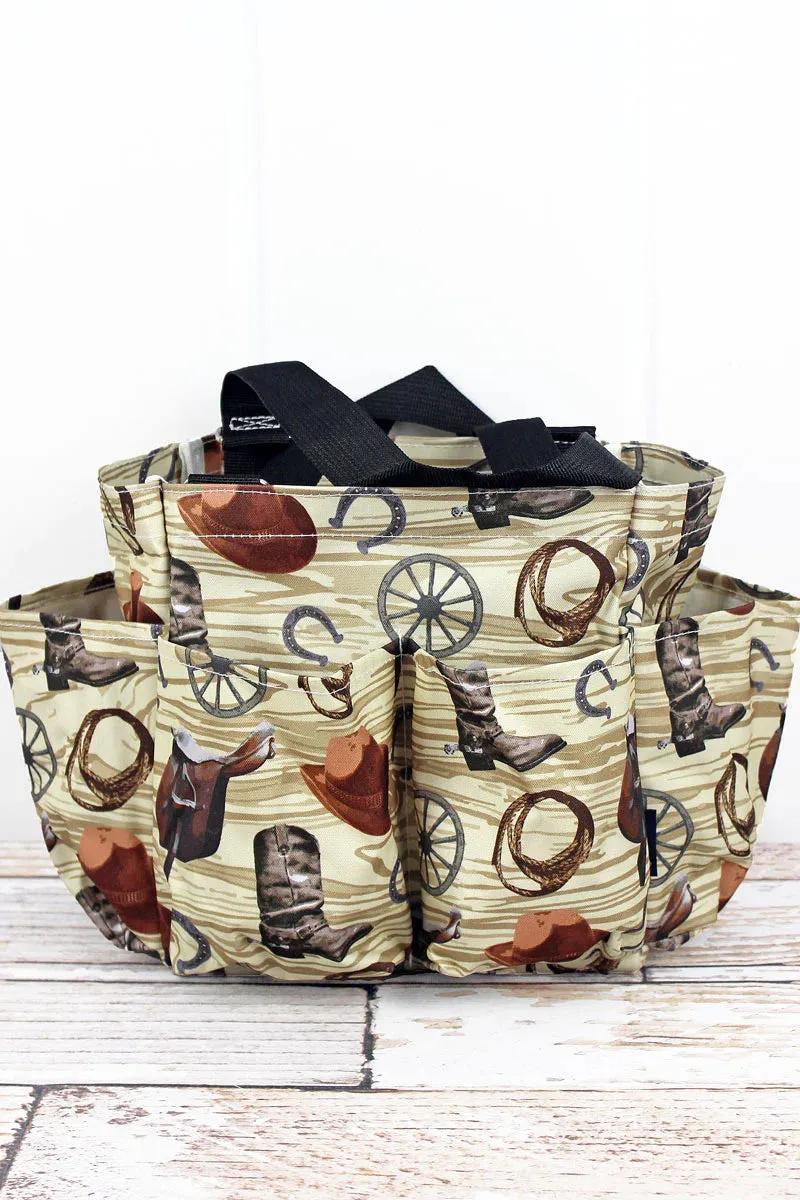 Wild Wild West Organizer Tote