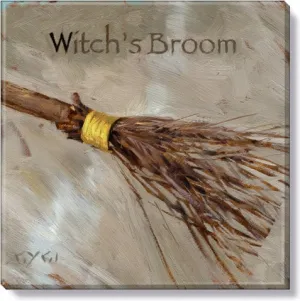 Witch'S Broom Giclee Wall Art