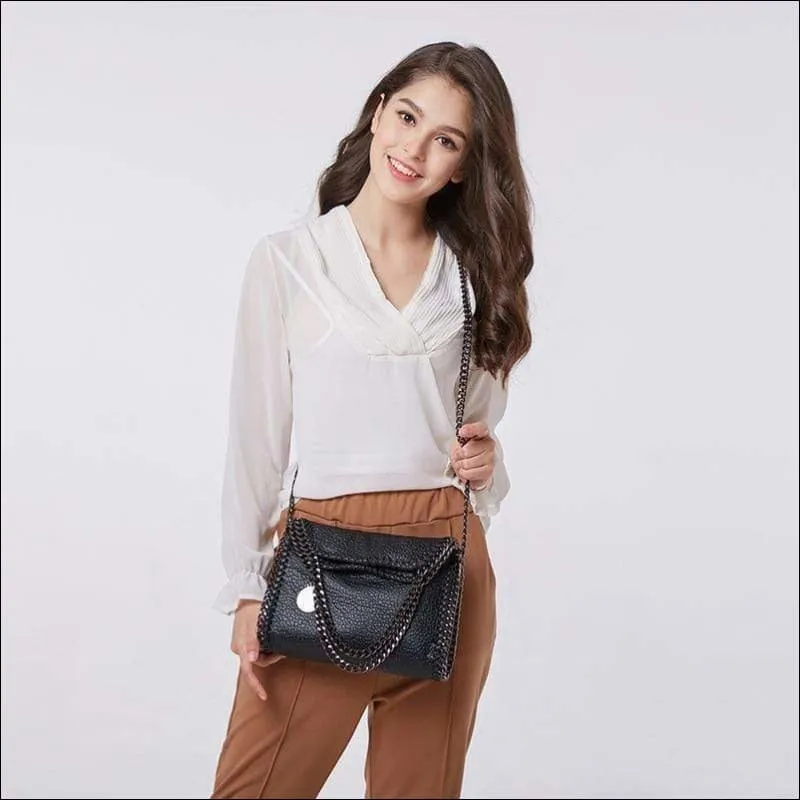 Womens Fashion Tote Chain Bag