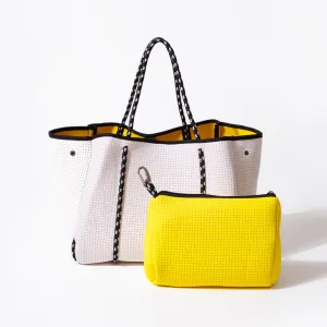 YELLOW MELLOW SET - EVERYDAY TOTE AND POUCH