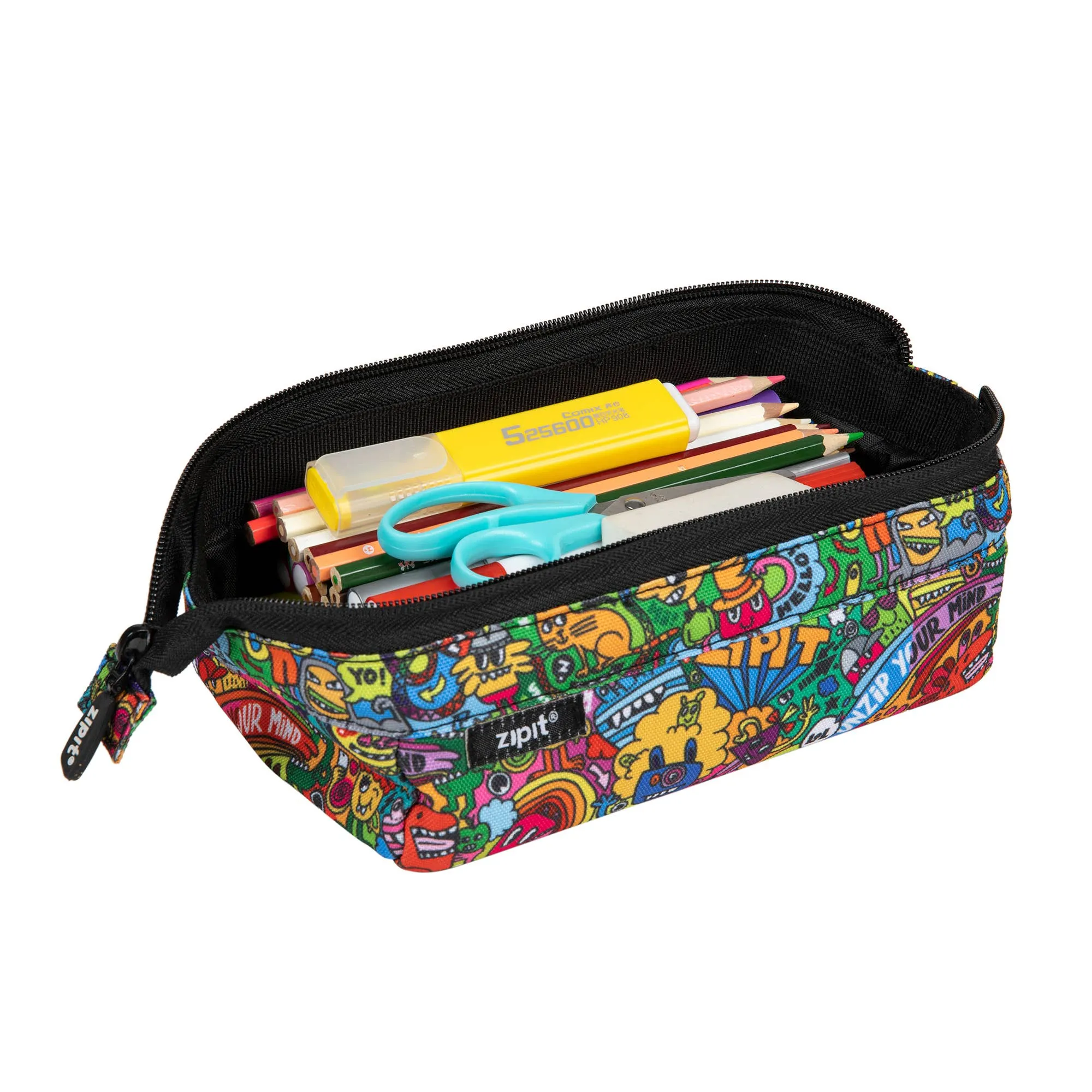 ZIPIT Lenny Pencil Case: Doodles